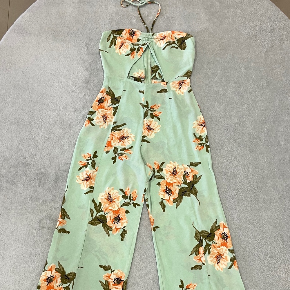 Flynn Skye Halter Jumpsuit Size XS